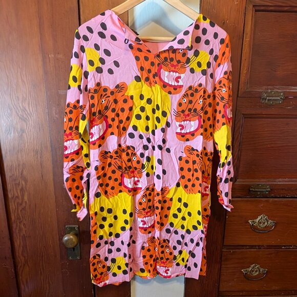 Nooworks - MICOTTI CAT SHIFT DRESS - NWOT SIZE XS - Picture 2 of 4